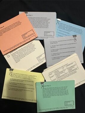 MCAT Study Flashcards.